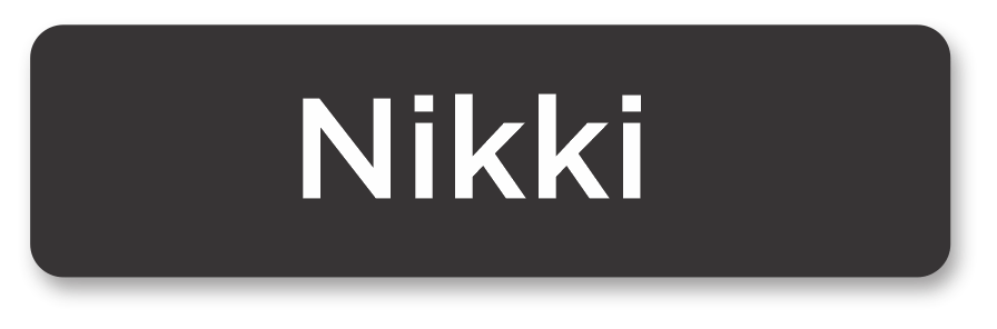 2-ply engraved black plastic rectangle custom name tag