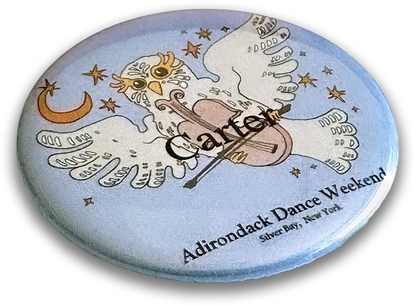 Label Personalized Button Badge