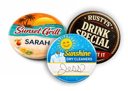 button style name badge examples
