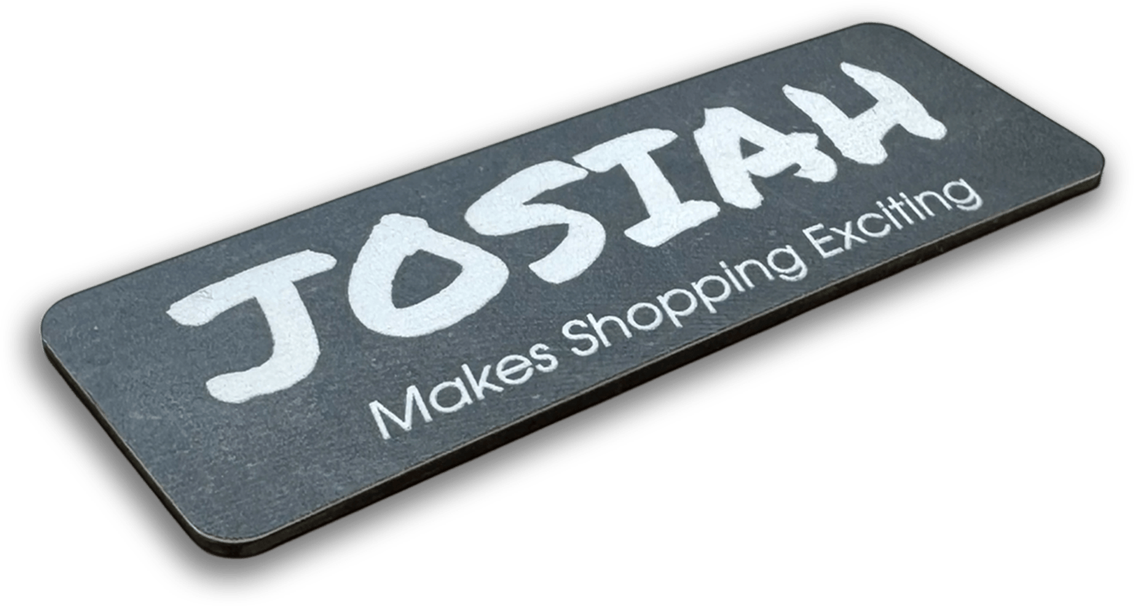 Factory Printed Chalkboard Badge